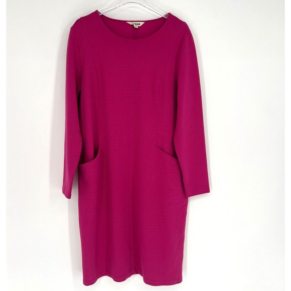 Boden Dresses & Skirts - Boden Dress Womens‎ 18L Pink Preppy Jasmine Ottoman Ribbed Career Workwear